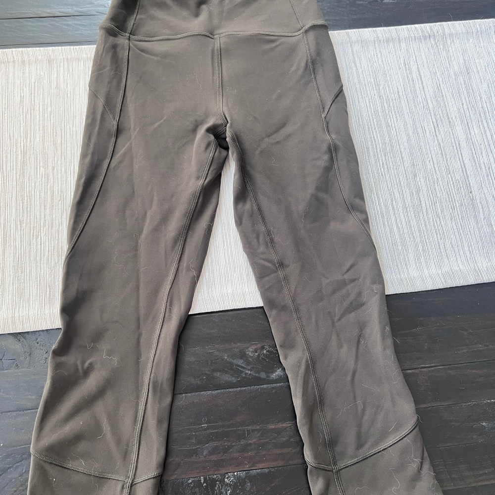 Lululemon Athletica Dark Brown Leggings